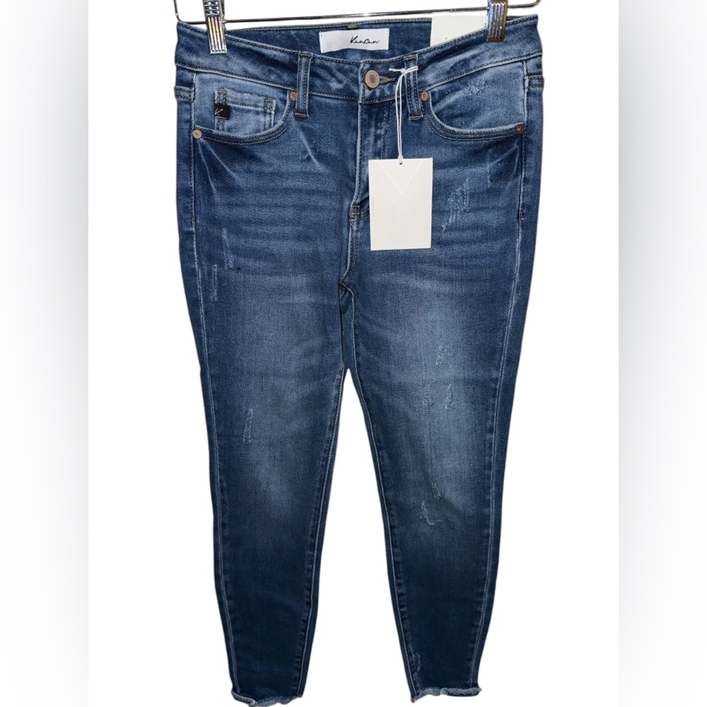 Kancan Landon Mid Rise Ankle Skinny Jeans women’s size 3/25 new